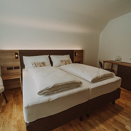 Superior double room at Burghotel Schlaining.