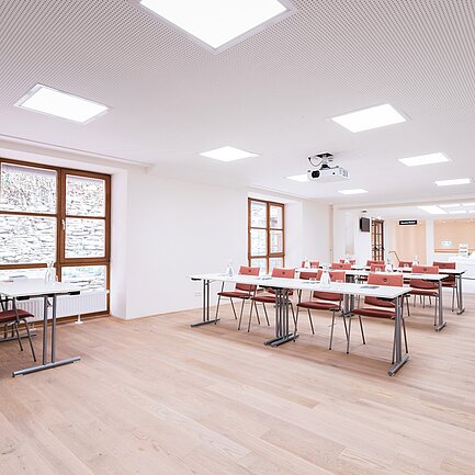 Seminar room 2 at Schlaining Castle.
