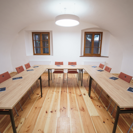 Seminar room 6 in Schlaining Castle.