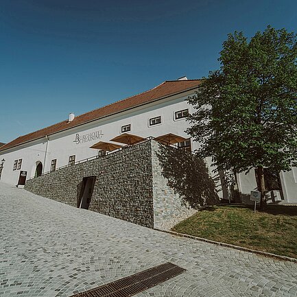 Exterior view of the Burghotel Schlaining.