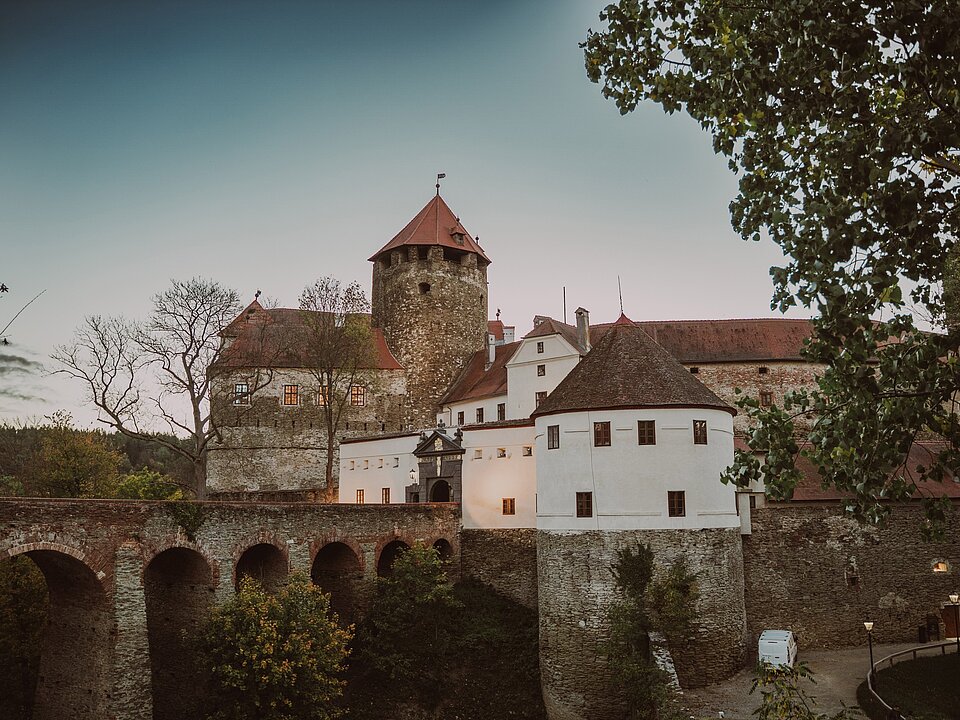 Schlaining Castle in Southern Burgenland.