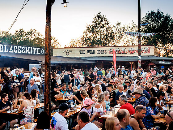 Event in the western town Lucky Town (c) Lucky Town.