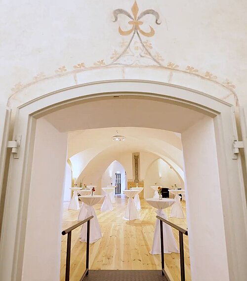 Knights' Hall in Schlaining Castle.