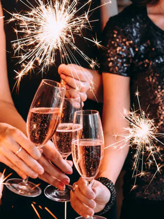 New Year's Eve at the Burghotel Schlaining.