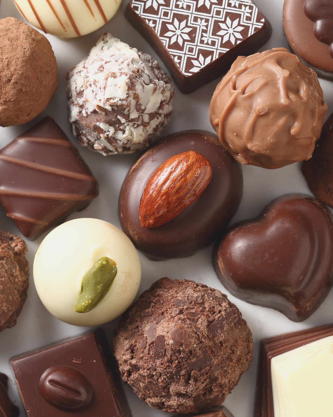 Close-up of chocolates Close-up of chocolates